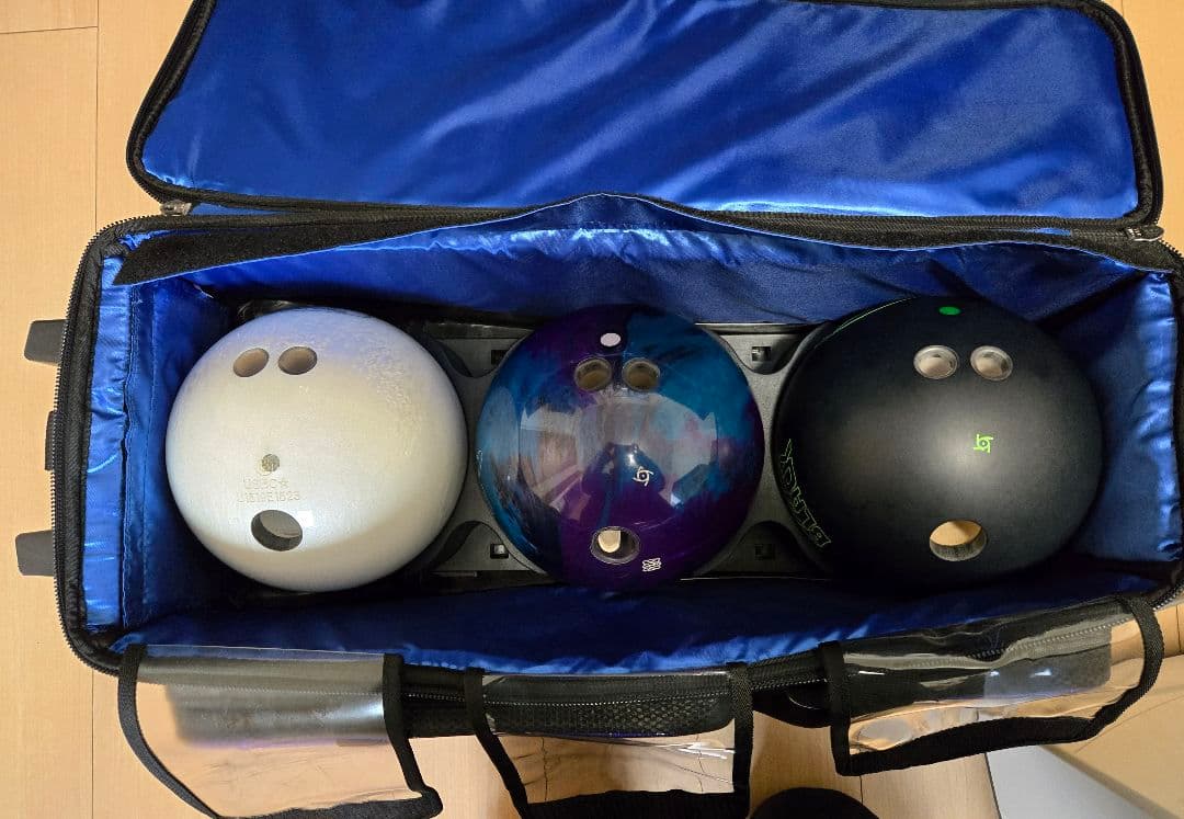 ボウリング　3ボールバッグ　ボールセット3個　ストーム