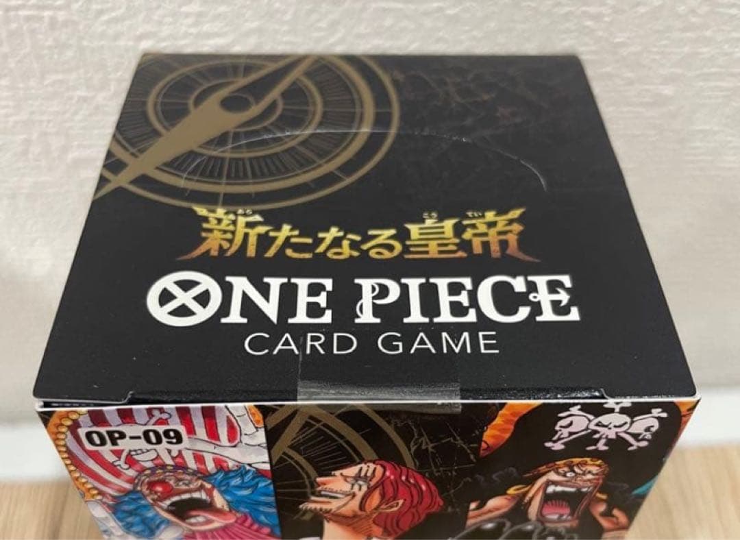 新たなる皇帝　ワンピースカード　未開封BOX テープ付き