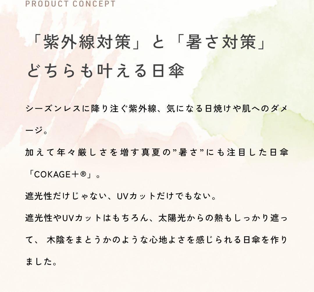 2WAY折　cokage+　ウォーターフロント コカゲプラス ５５㎝