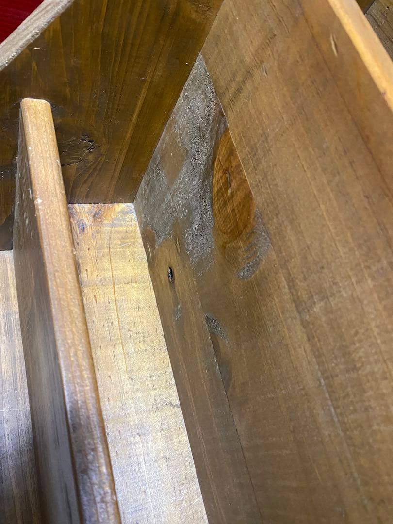 ☆大人気☆niko and… ウッドマガジンラック 店舗什器 レトロ