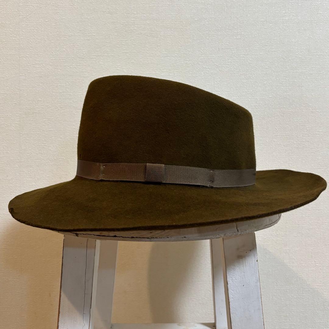 ポロ　ラルフローレン　中折れ帽　アメリカ製　58cm