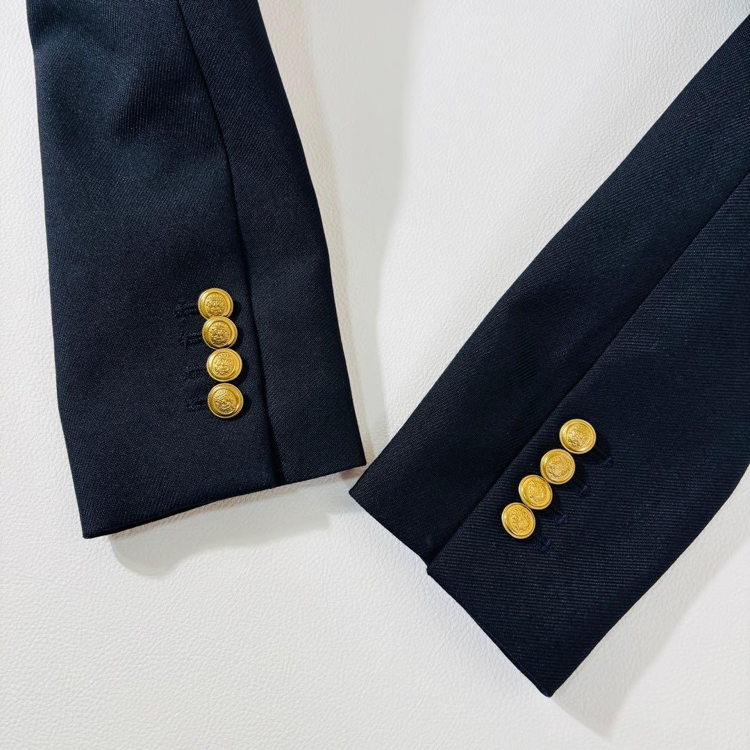 858 未使用級✨ジャーナルスタンダード ブレザー 紺ブレ 金ボタン 36