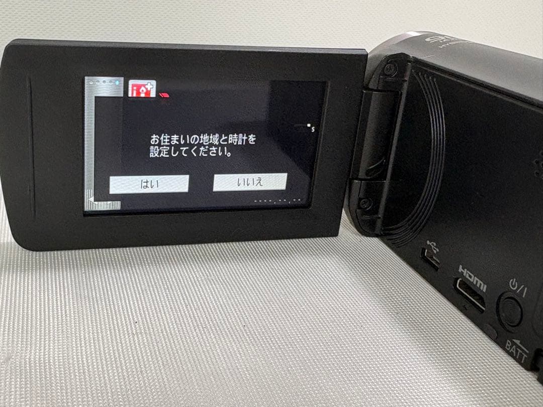 パナソニック デジタルハイビジョン ビデオカメラ HC-V480MS-K