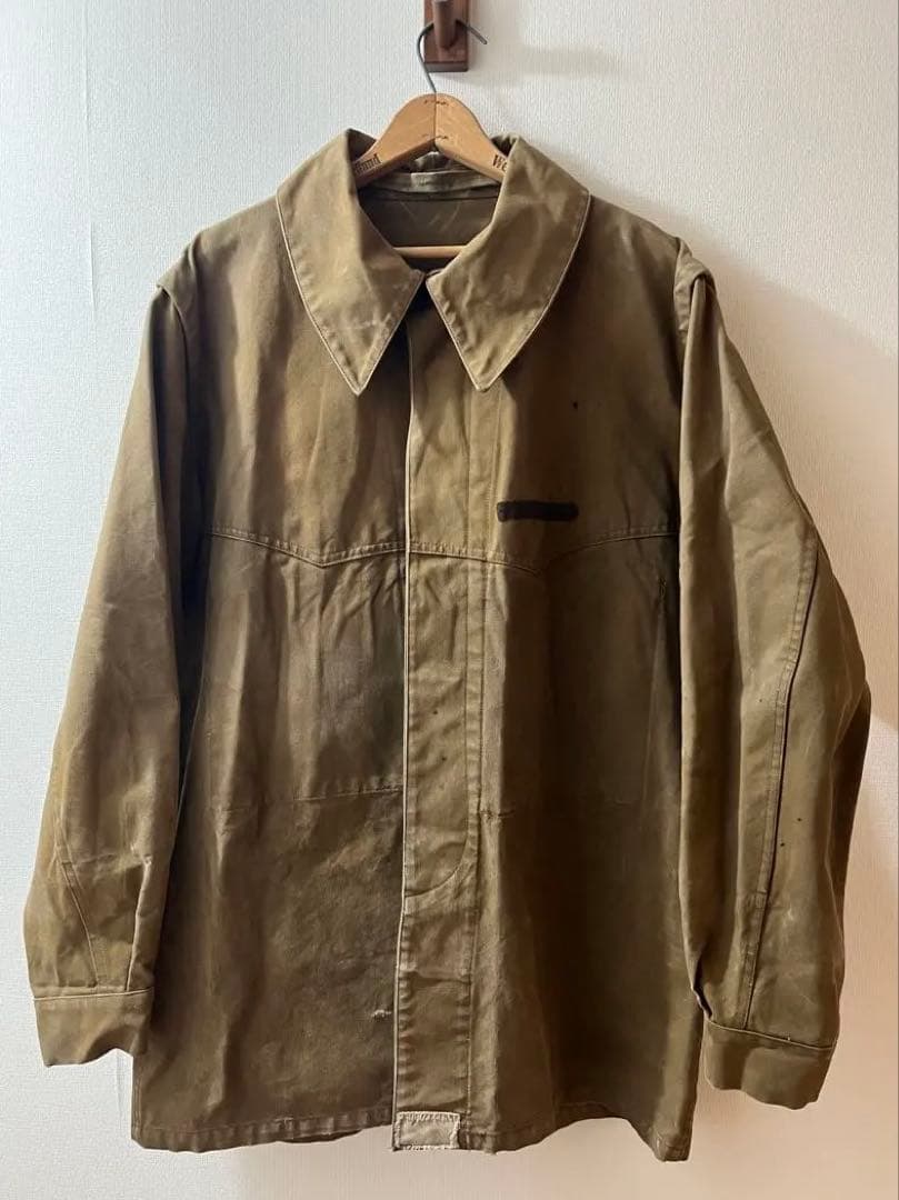 フランス国鉄 カバーオール ユーロワーク ジャケット 40s ヴィンテージ L