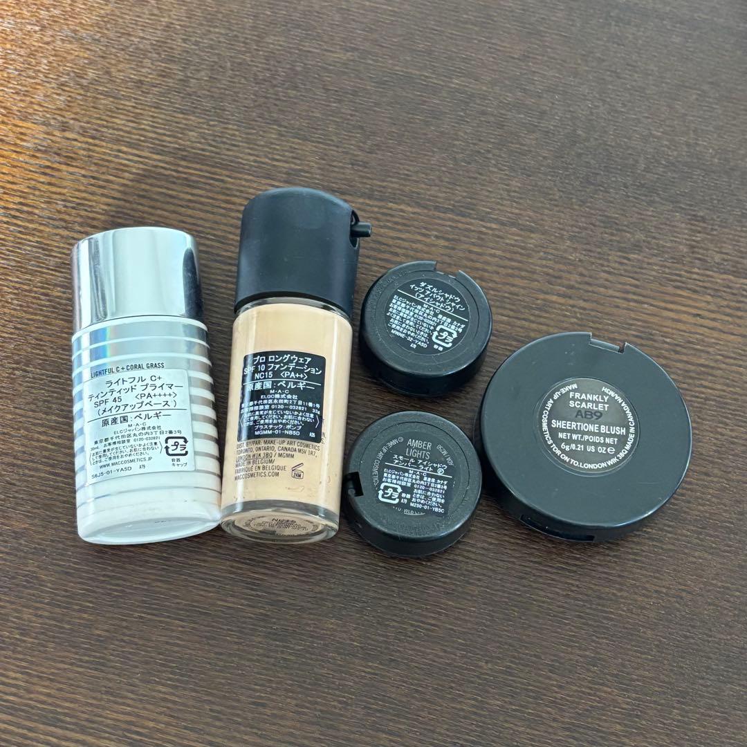 MAC リップスティックとメイクアップセット