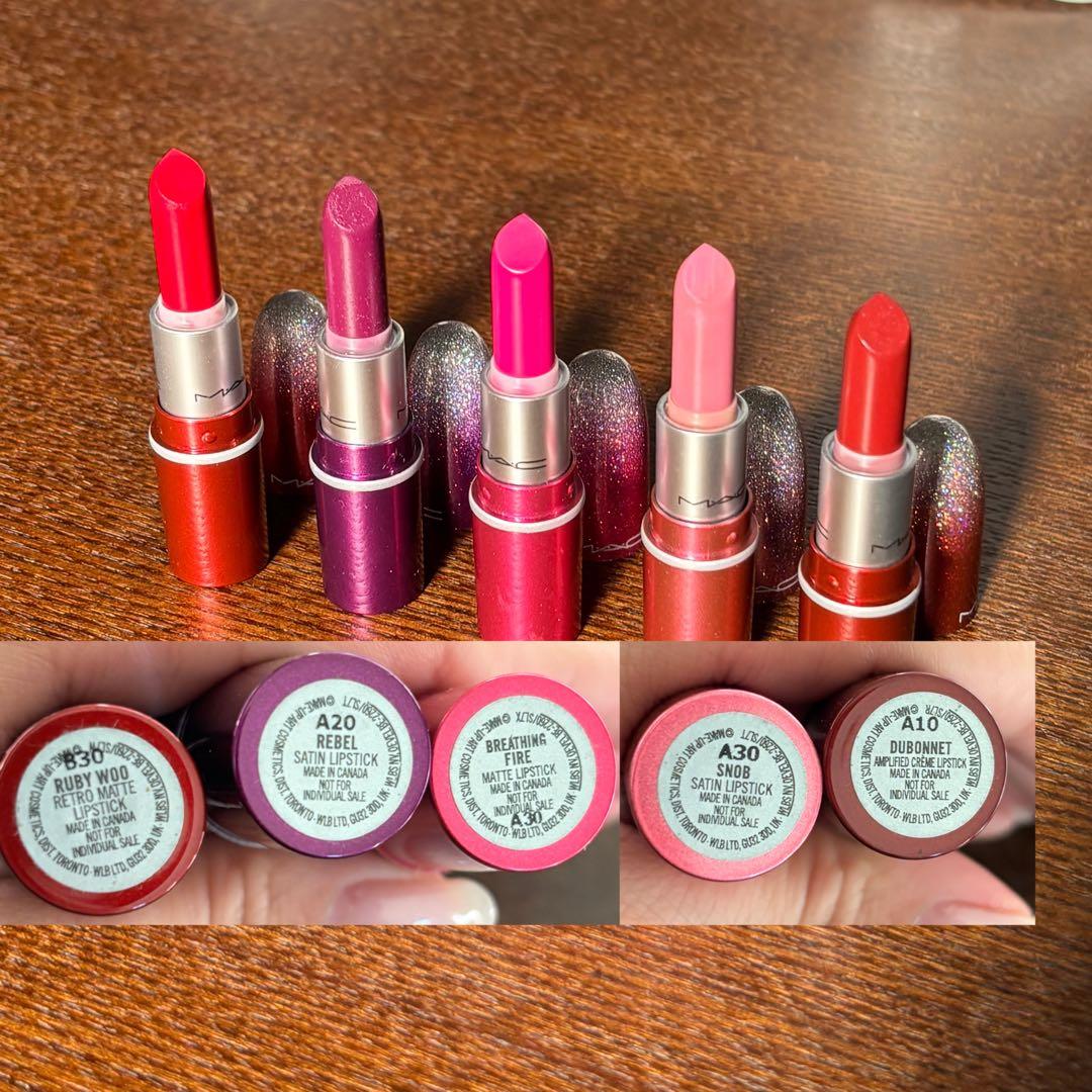 MAC リップスティックとメイクアップセット
