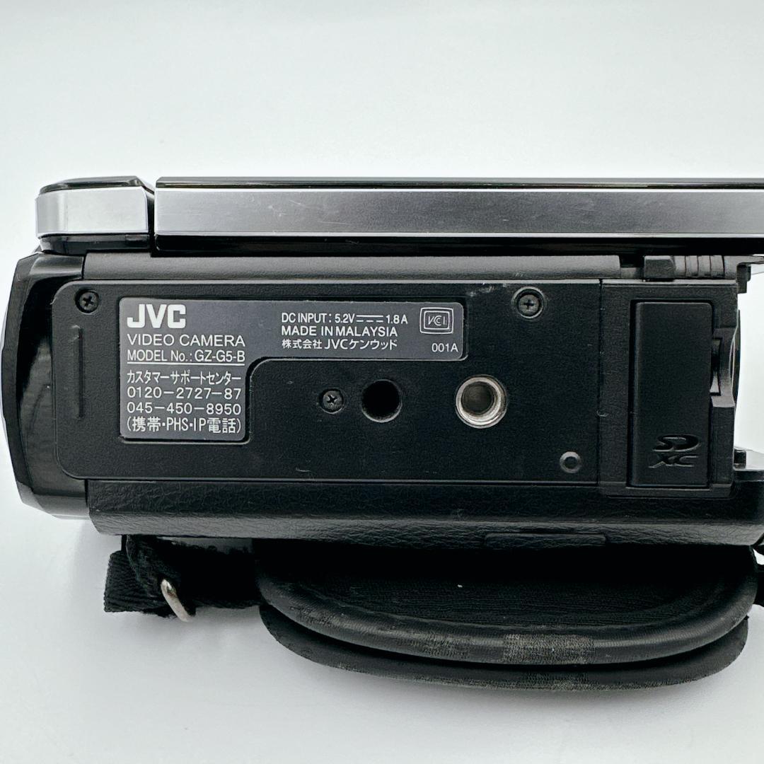 【美品】JVC Everio GZ-G5-B CMOS 10x バッテリー付き