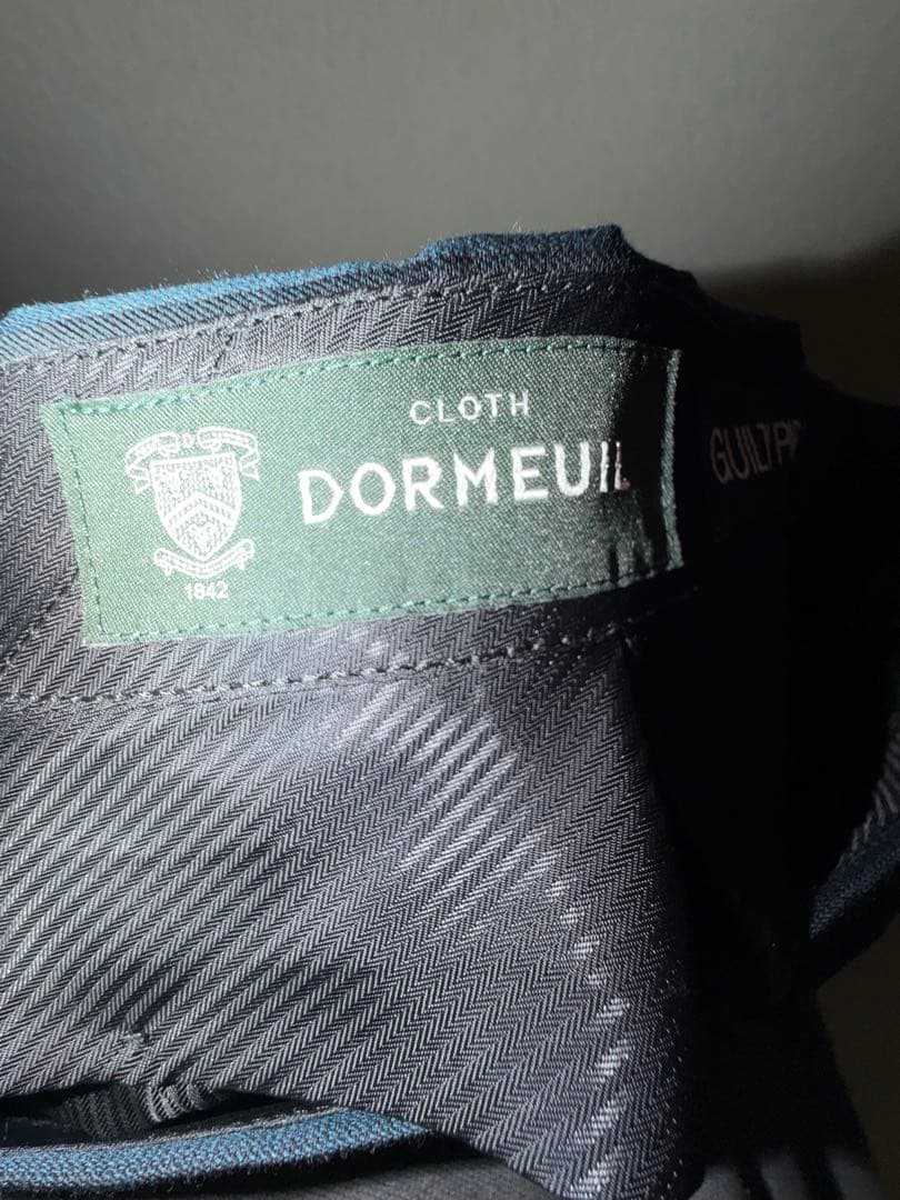 WACKOMARIAワコマリア　ネイビー ストライプ スラックス