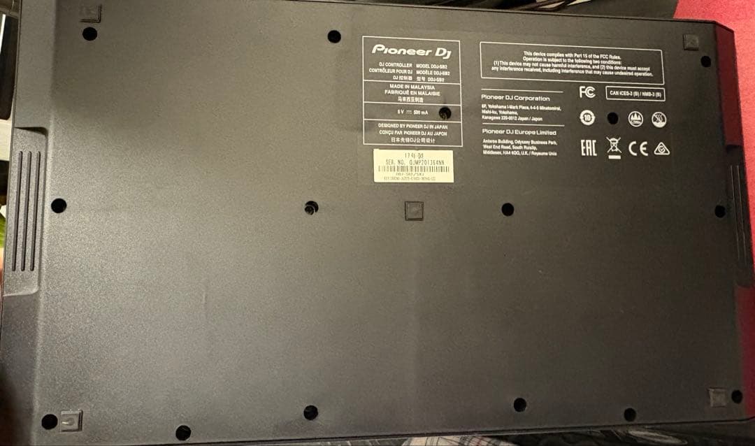 Pioneer DDJ-SB2 DJ コントローラー