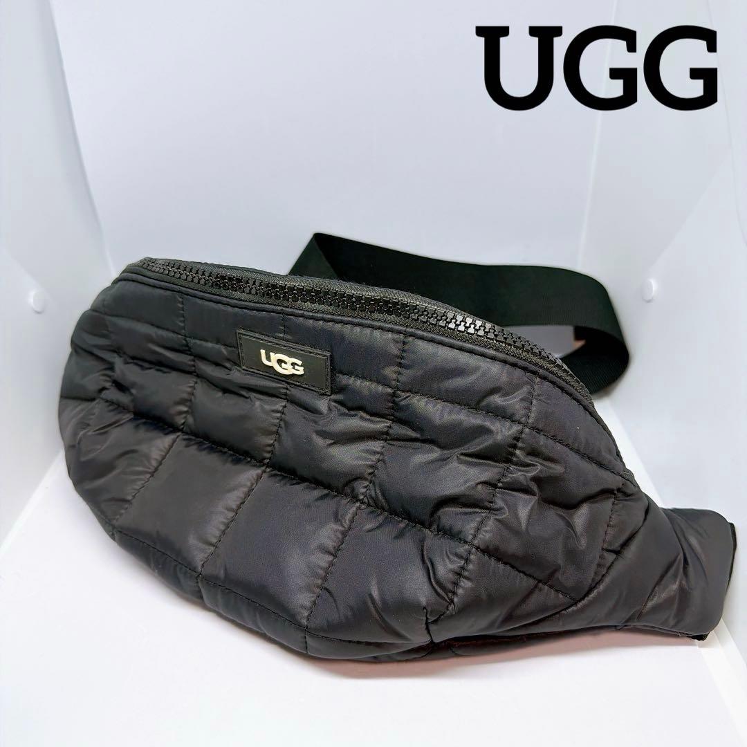 UGG アグ ナイロン キルティング ボディバッグ ショルダーバッグ
