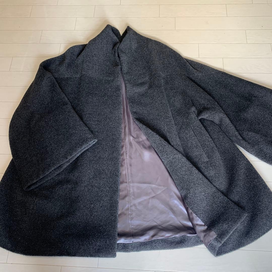 SLADKY 和装スラドキー mima 女優コート アルパカ70%ウール30%