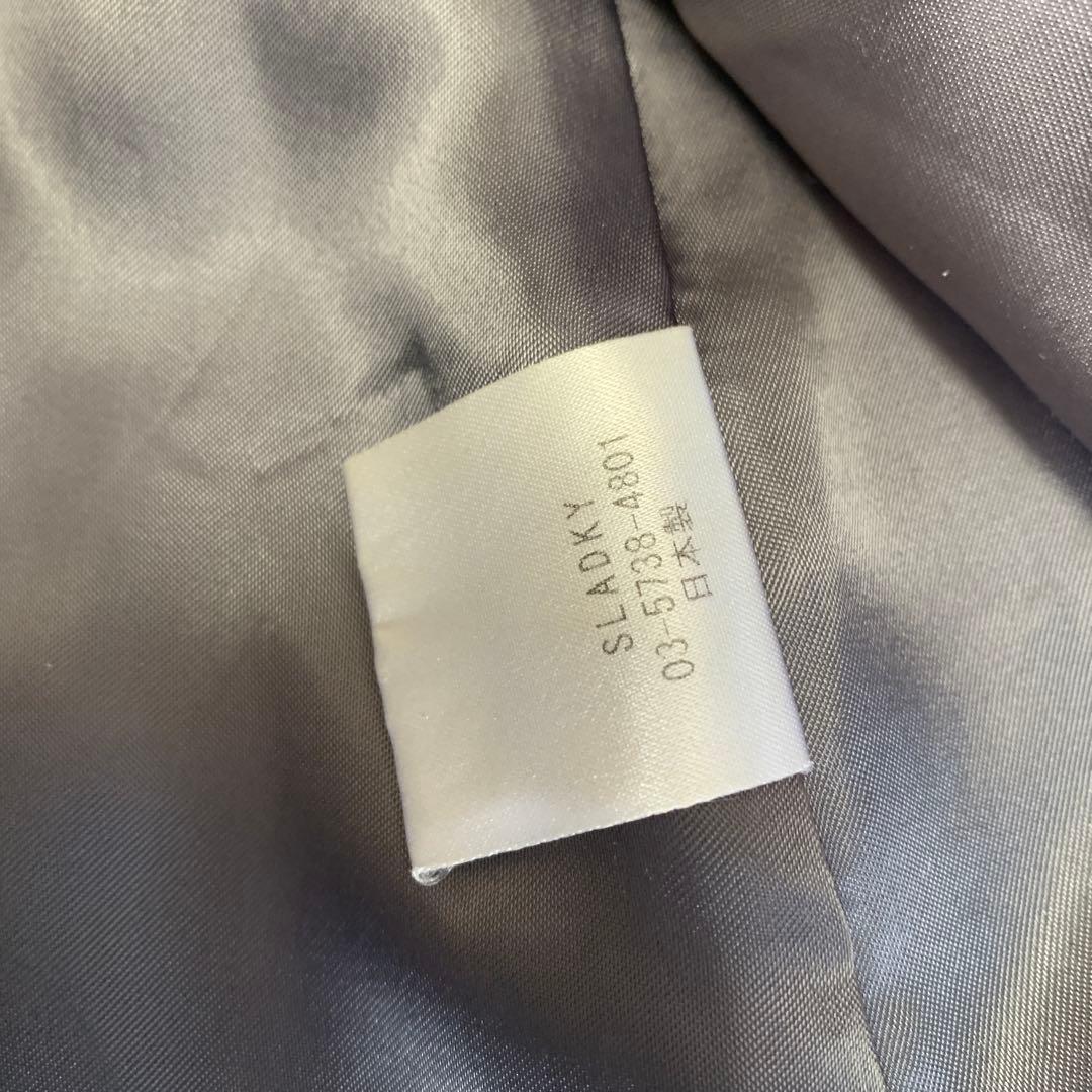 SLADKY 和装スラドキー mima 女優コート アルパカ70%ウール30%