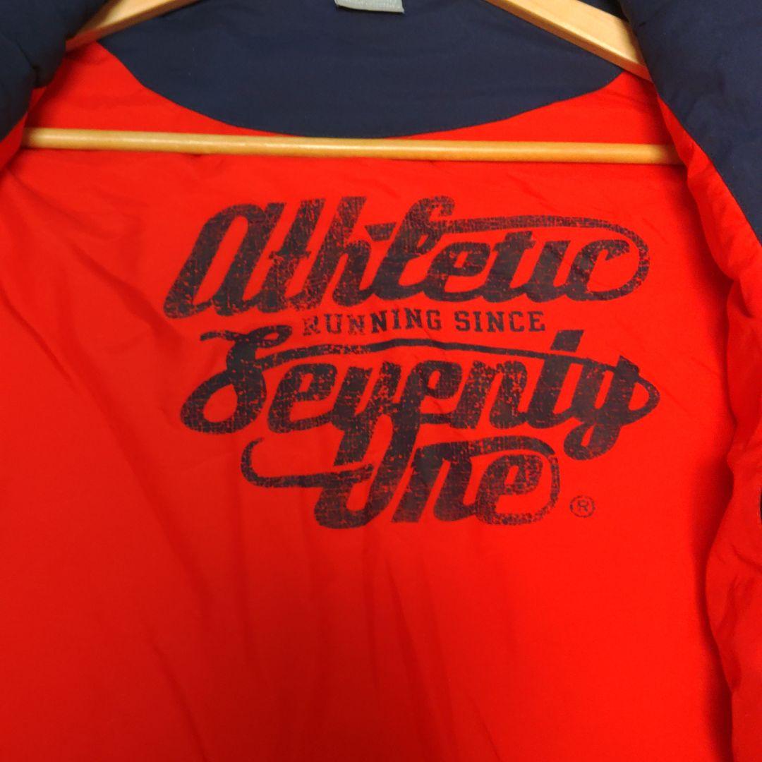 NIKE ネイビー ベスト ロゴ入り2000年レア、中綿