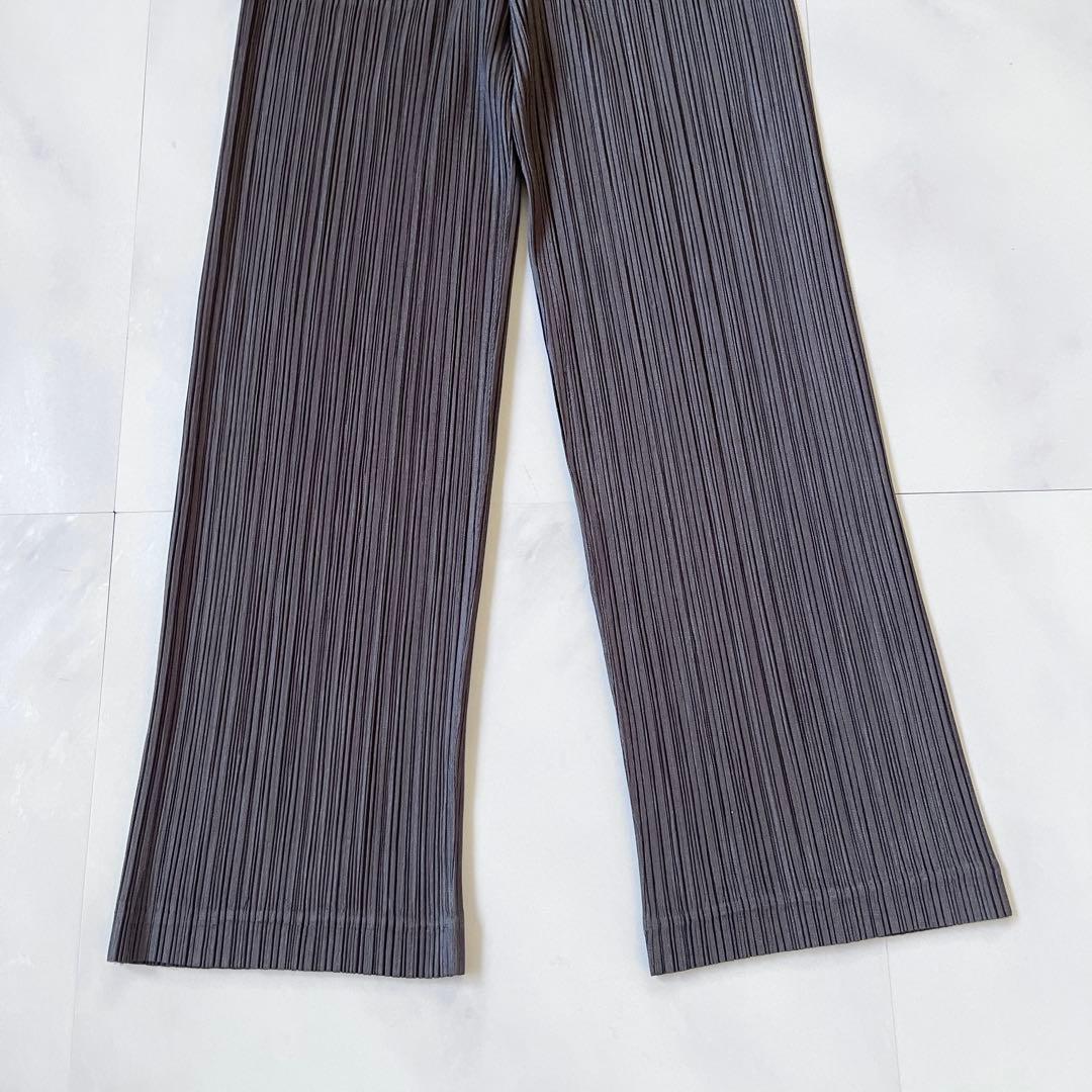 プリーツプリーズ イッセイミヤケ プリーツパンツ サイズ1 グレー