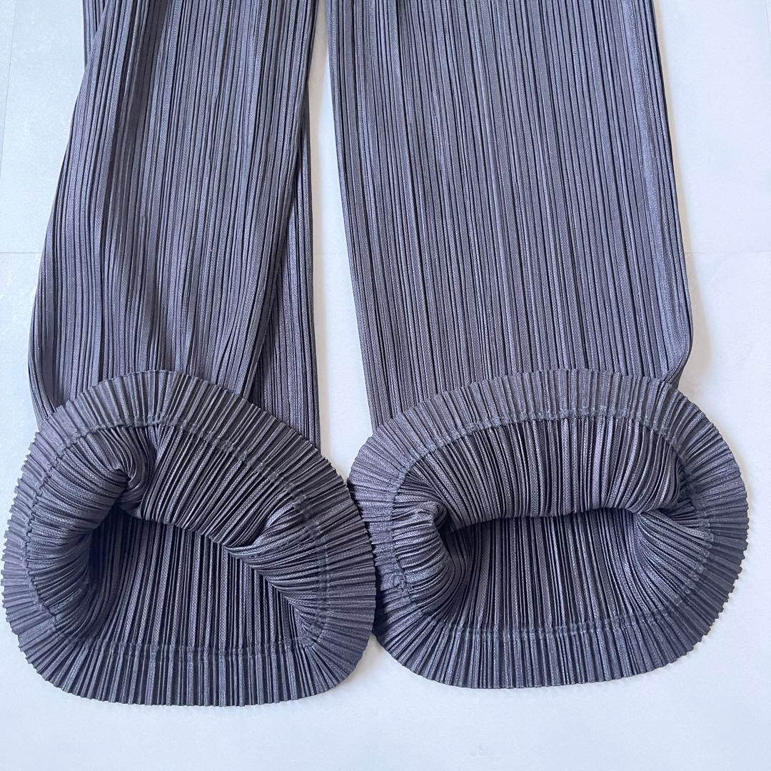 プリーツプリーズ イッセイミヤケ プリーツパンツ サイズ1 グレー