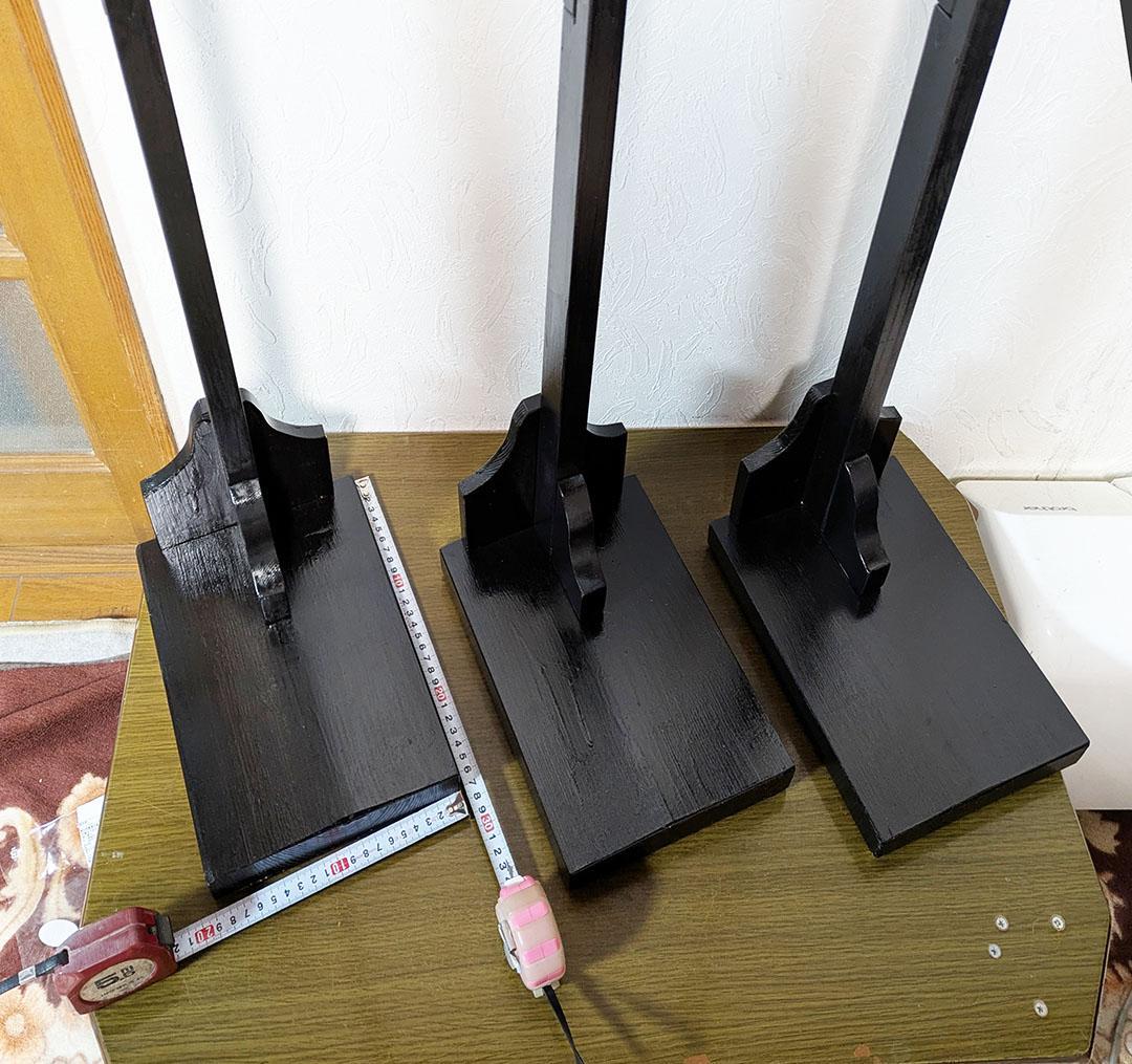 完成　吊り飾り台　１２５ｃｍ　３台　吊るし飾り台
