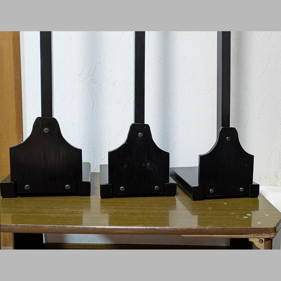 完成　吊り飾り台　１２５ｃｍ　３台　吊るし飾り台