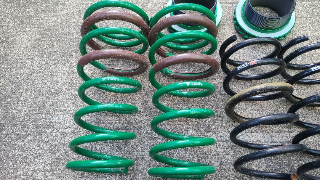 LA300　ミライース　ダウンサス&車高調