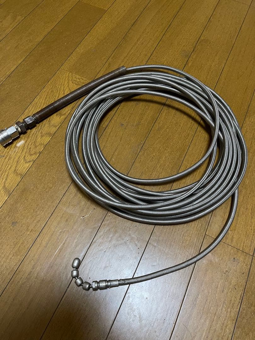 ニ*カ様 高圧洗浄ホース(ジャンク品)ノズル近く一箇所水漏れあり