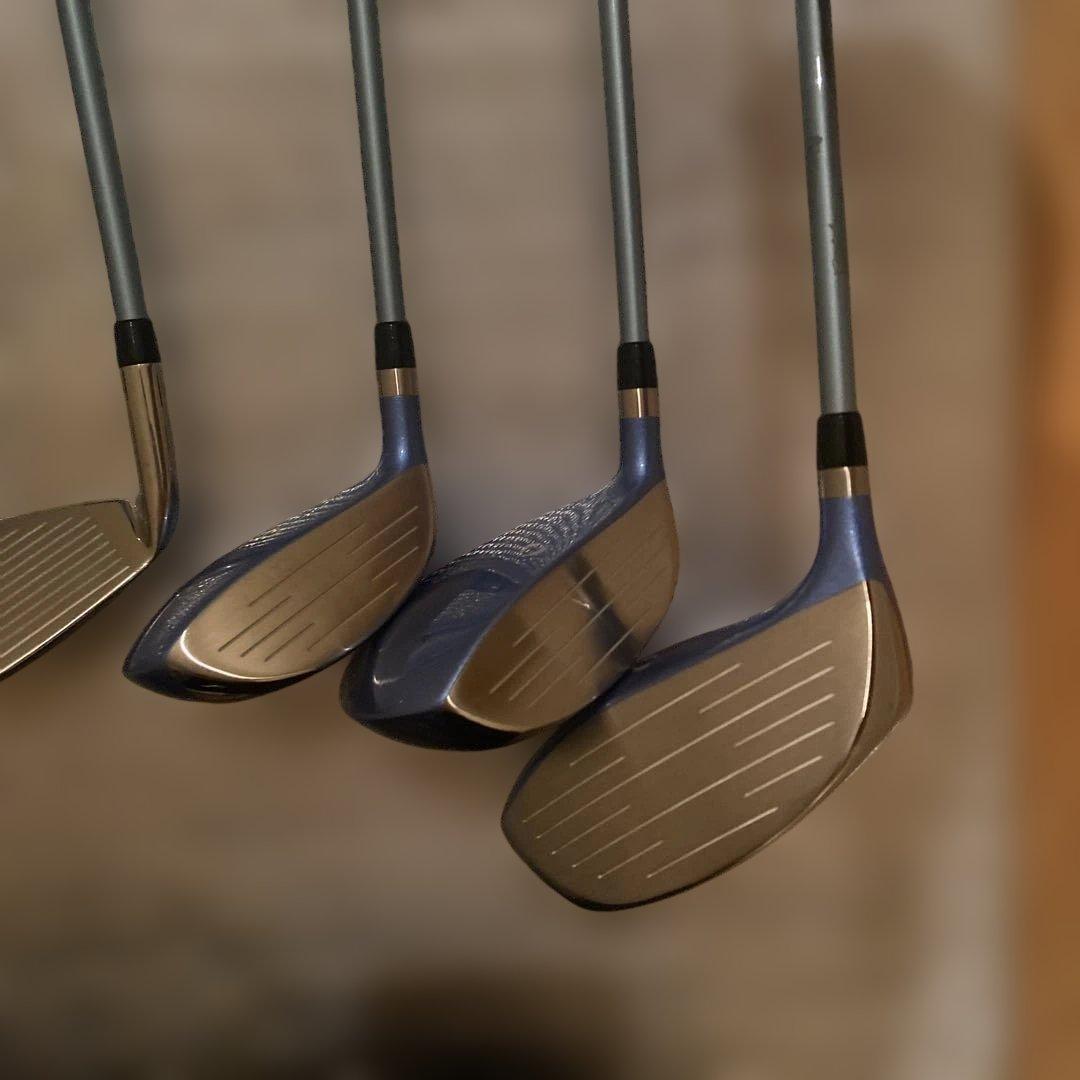 【中古美品】IGNIO ゴルフクラブセット 8本セット　ゴルフバッグ付き