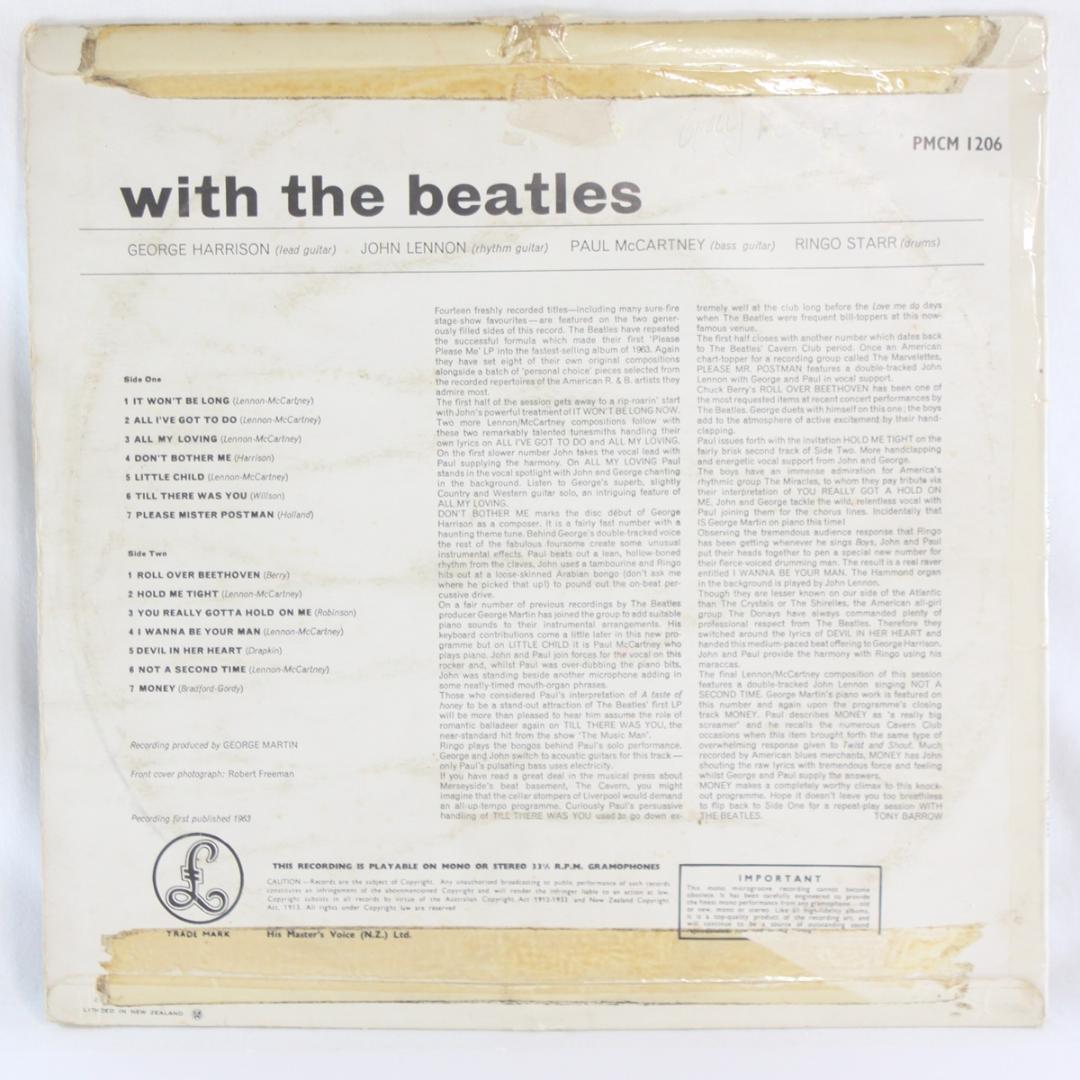 With The Beatles ニュージーランド盤 LP Mono ビートルズ