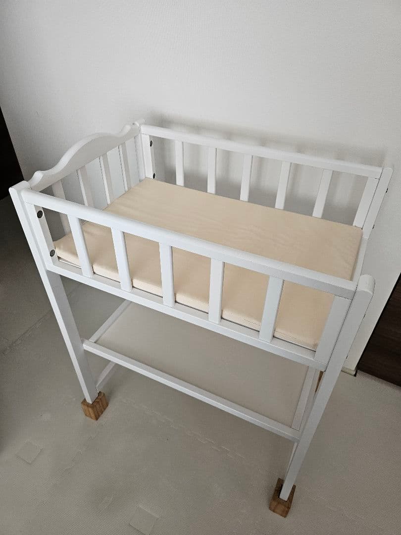 ヤマサキ おむつ交換台 オムツ替え チェンジングテーブル キャスター付き