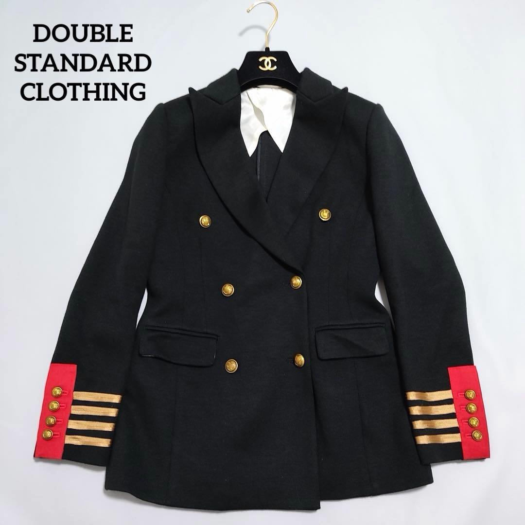 希少✨ダブルスタンダードクロッシング　紺ブレ　金ボタン　ダブルブレストジャケット