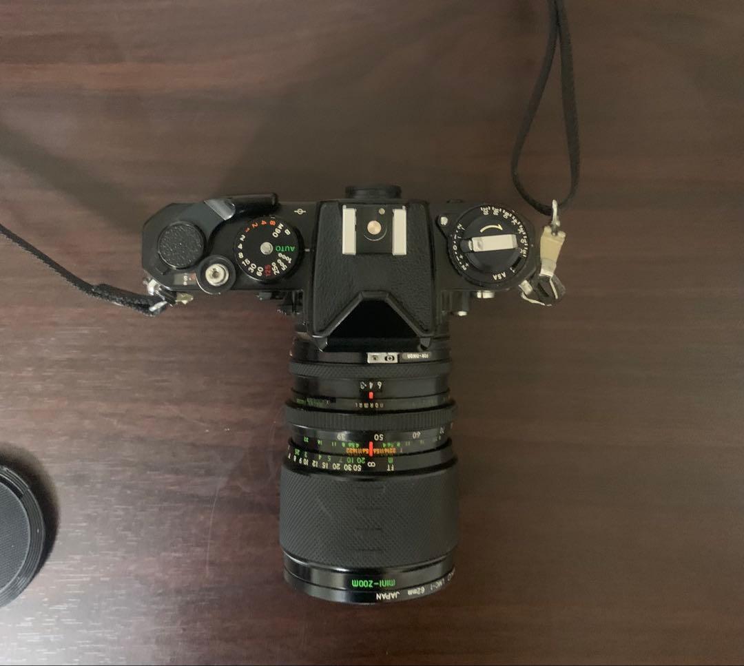 Nikon FE フィルムカメラ+SIGMAレンズ×2