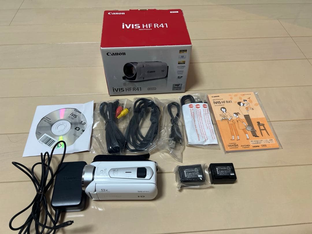 Canon キヤノン ivis HF R41 ビデオカメラ iVISHFR41
