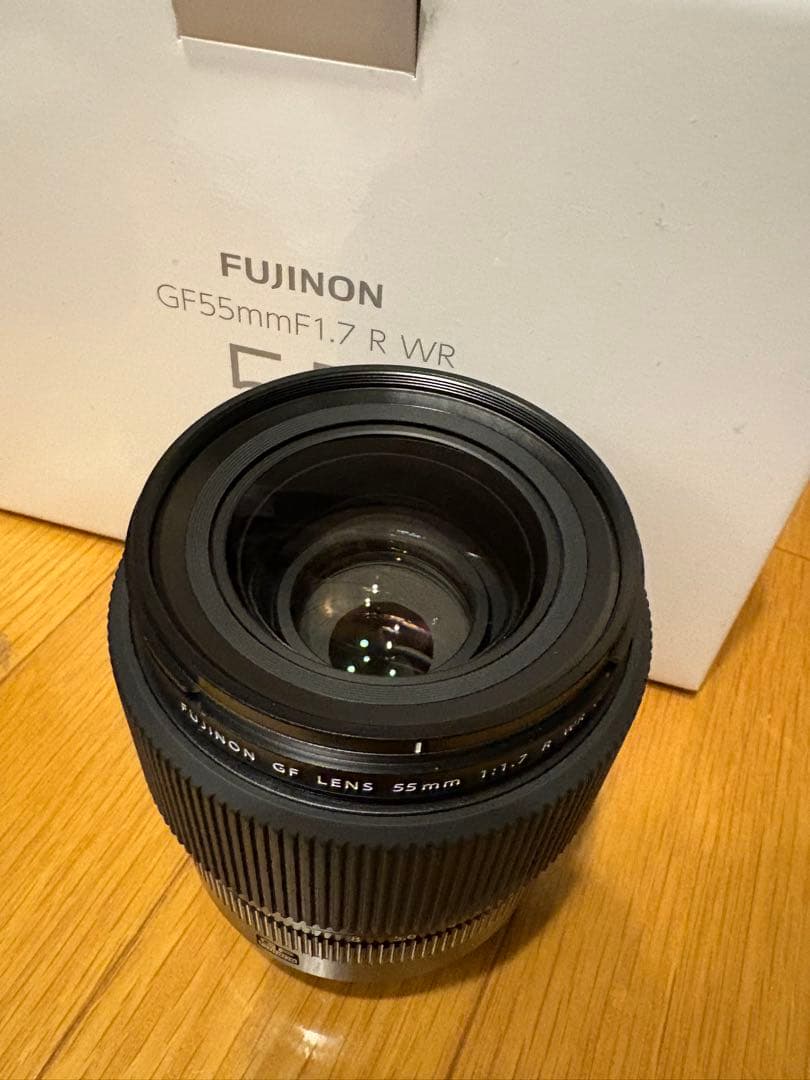 【付属品完備】Fujinon GF55mmF1.7 R WR 単焦点レンズ