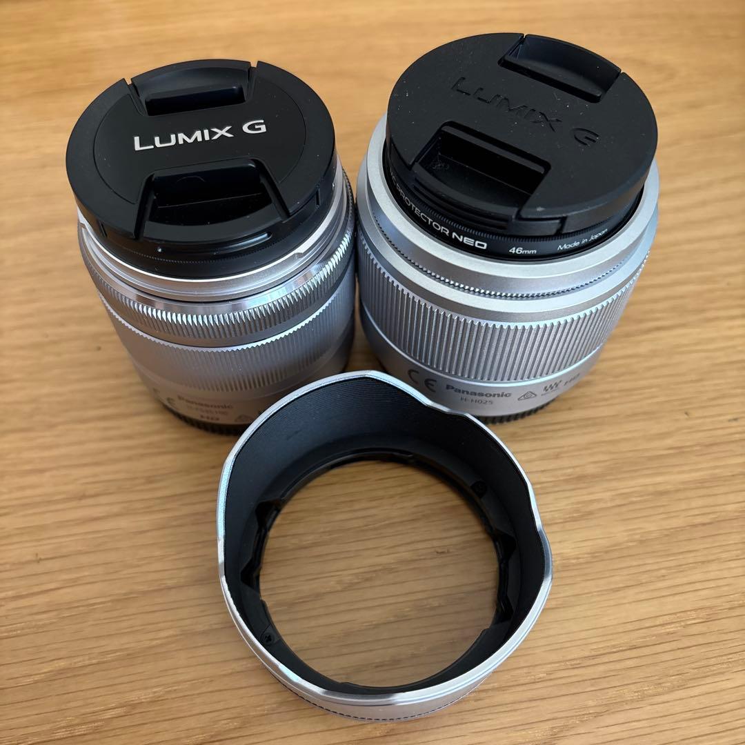 LUMIX ミラーレス一眼カメラ 3本レンズ付き