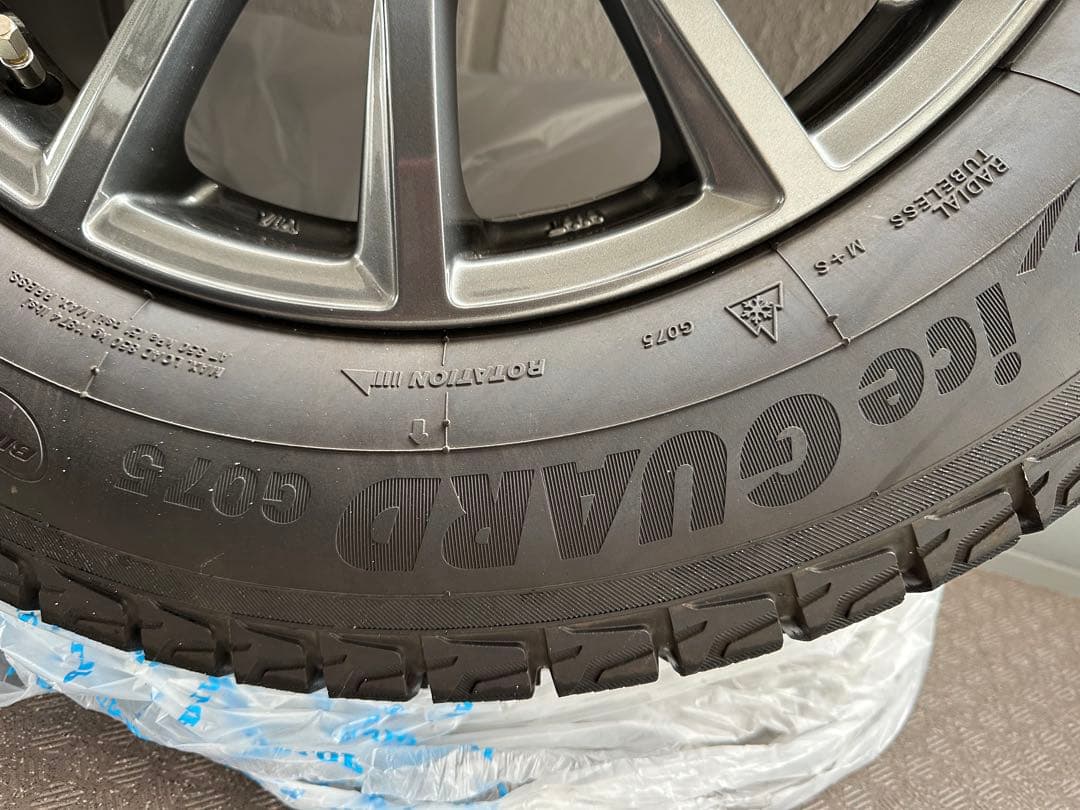 最終値下げ　美品【温度管理保管】17インチ　スタッドレスタイヤ・ホイールセット