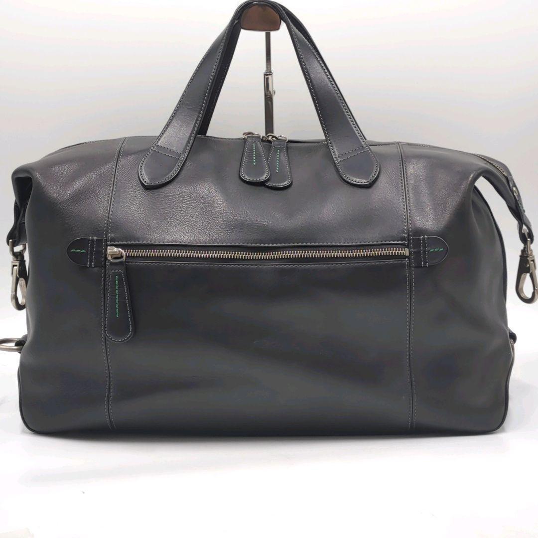 美品✨️ソメスサドル トートバッグ ボストンバッグ 大容量 オールレザー 本革