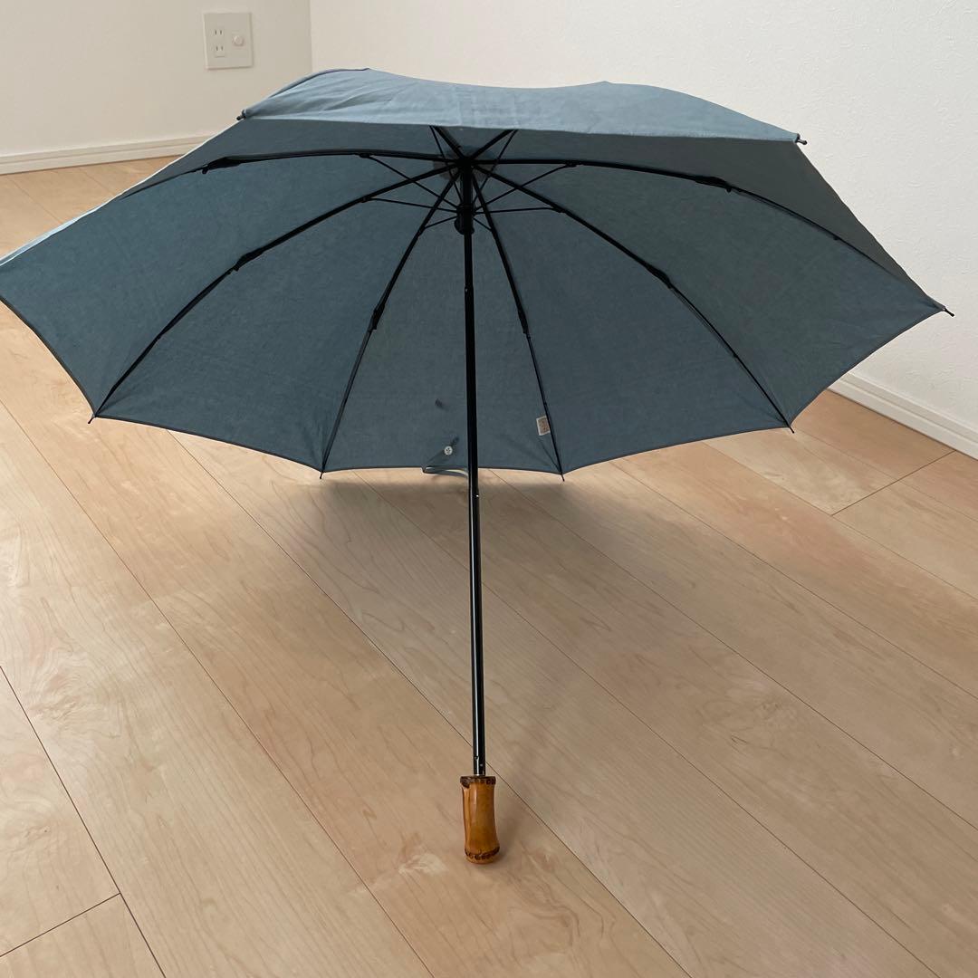 ［美品］中川政七商店　折りたたみ日傘　晴雨兼用　 収納袋付き