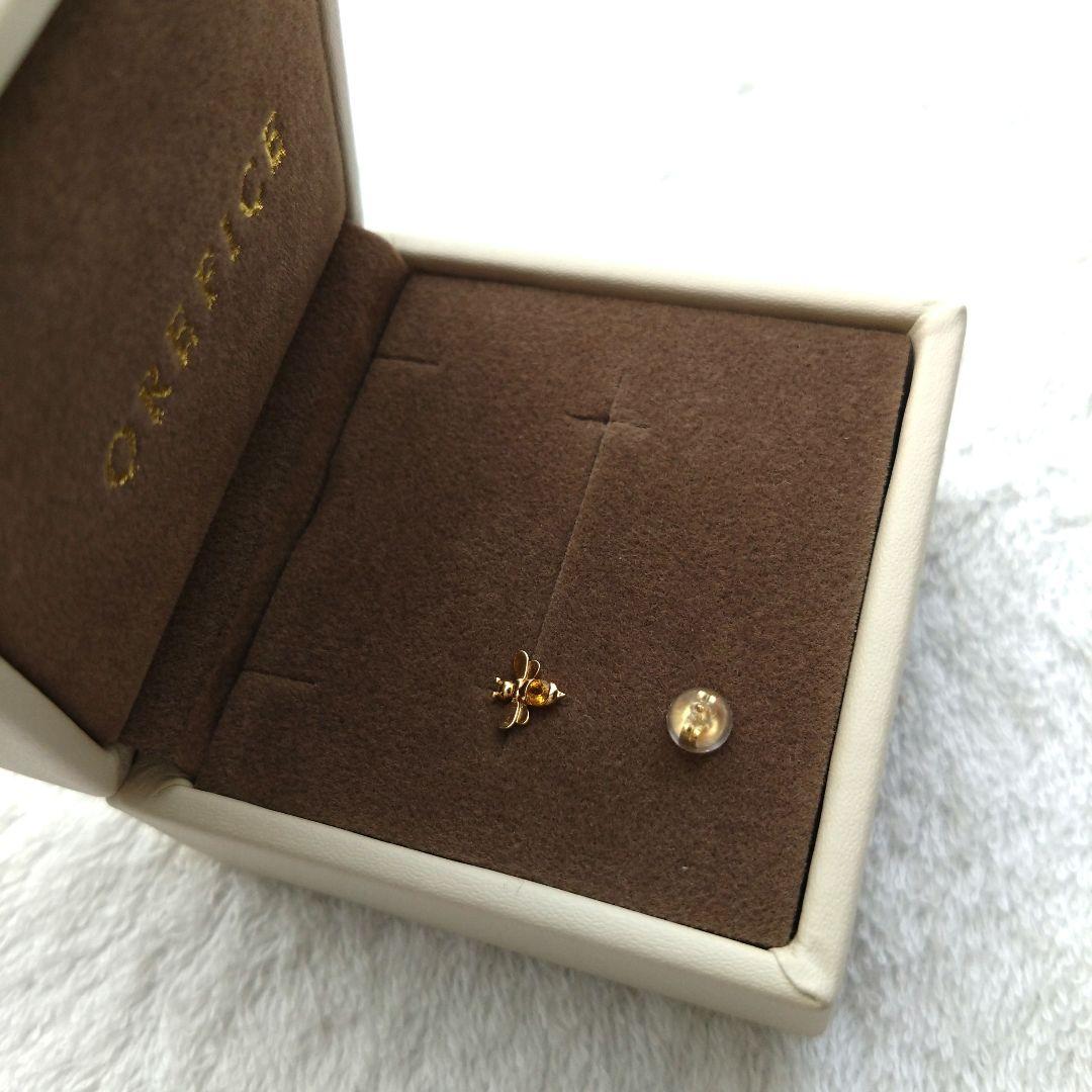 オレフィーチェ　ミツバチ　ピアス　片耳