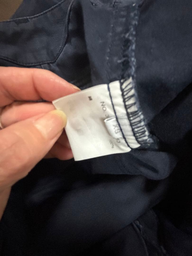 RHC ロンハーマン　ワイドミリタリーパンツ　NAVY