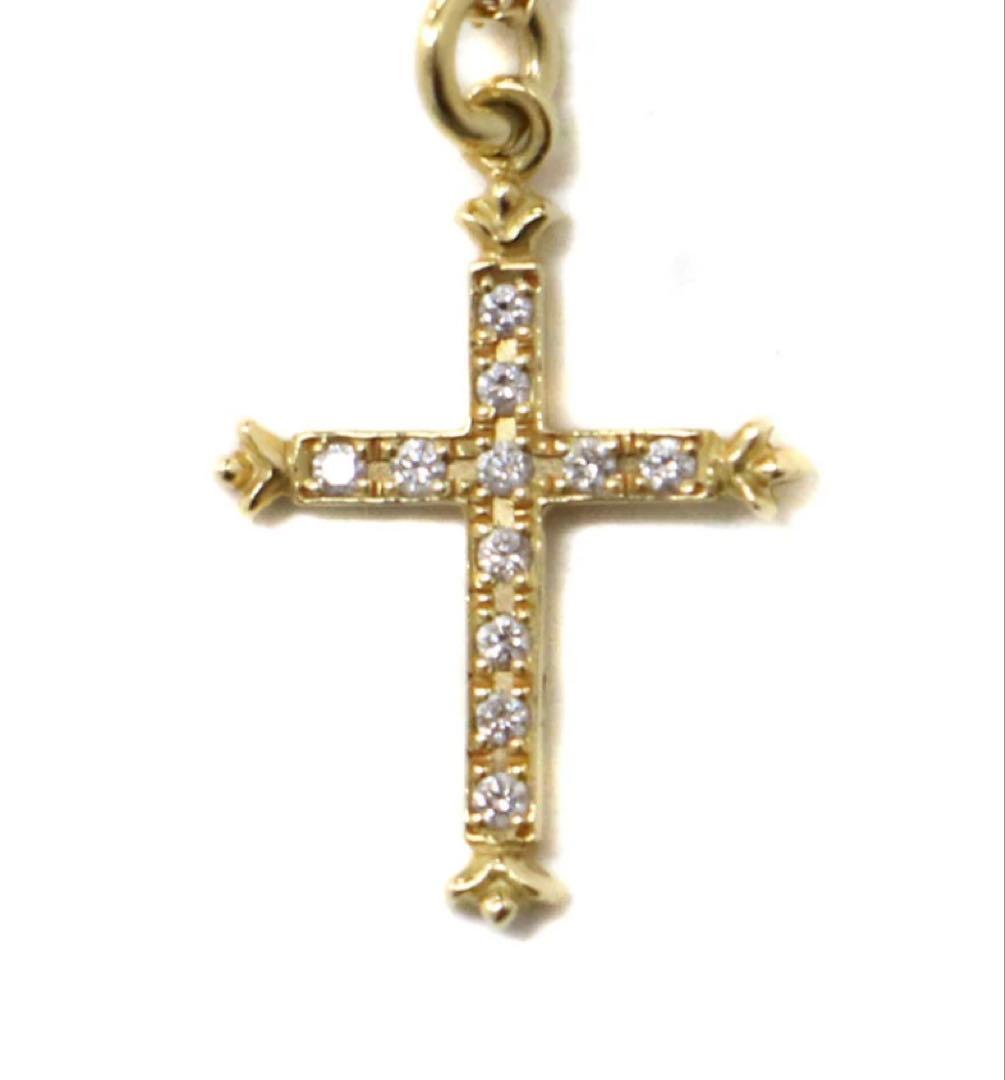 【かほ様】AHKAH (アーカー) クレオクロスパヴェ ネックレス k18