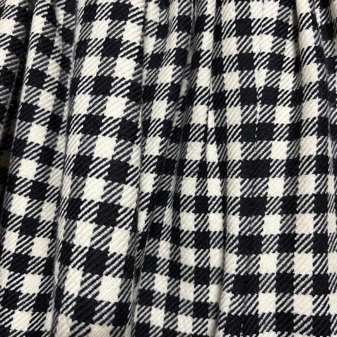 ギンガムチェック バルーンショートパンツ　冬物です。