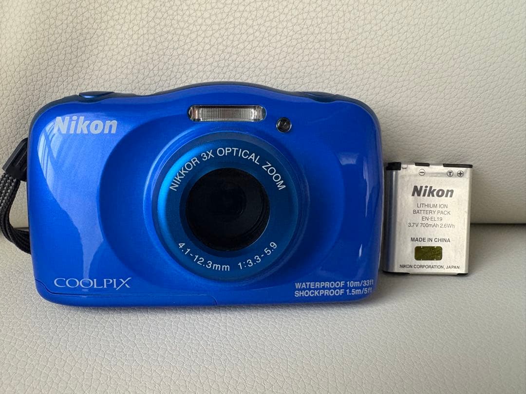 【動作品】Nikon COOLPIX S33 防水