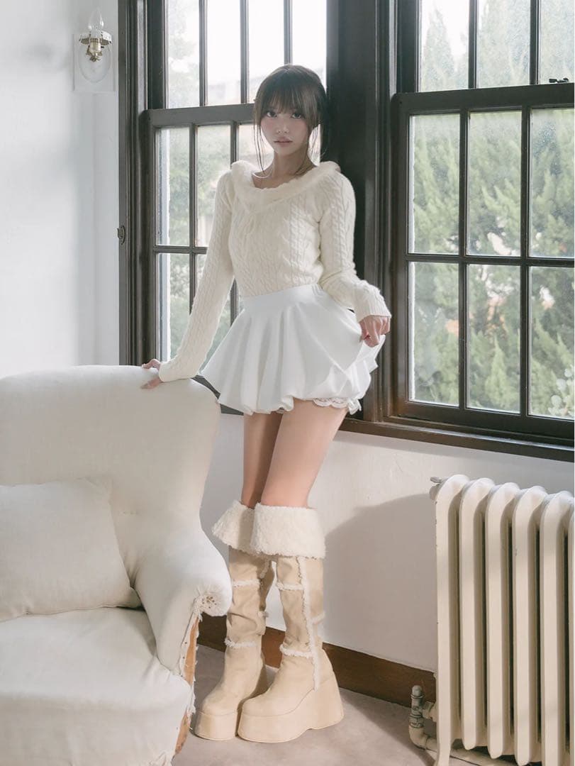 新品未使用❣️Darich ボリュームバルーンミニスカート Freeサイズ