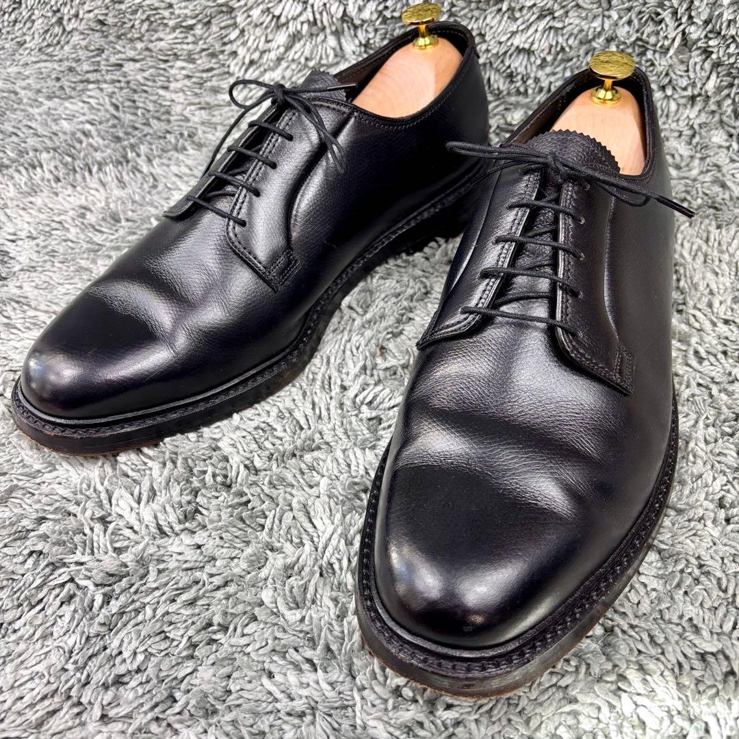 美品✨ FLORSHEIM IMPERIAL プレーン シボ ブラック レザー