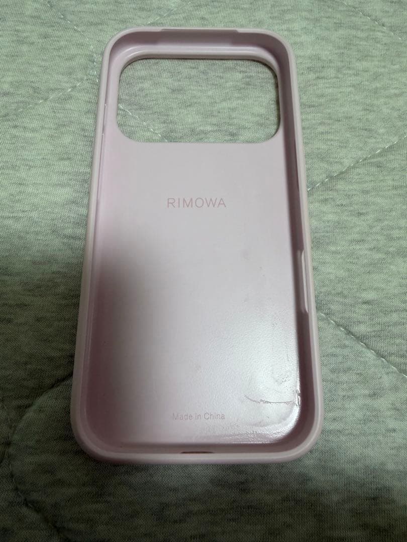 正規品RIMOWA バレリーナピンク　iPhone17pro ケース