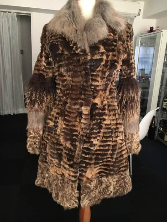 ブランド リアルファーコート