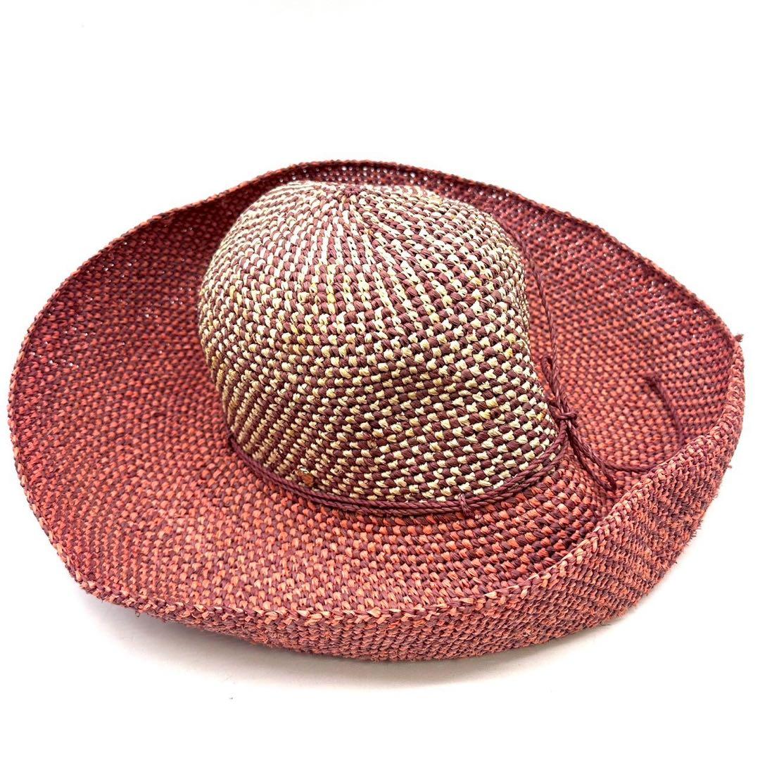 HELEN KAMINSKI ヘレンカミンスキー 麦わら帽子 ラフィア100%