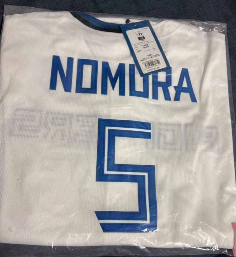 【新品未開封】日本ハム 野村佑希 ホームVer.レプリカユニフォーム XL