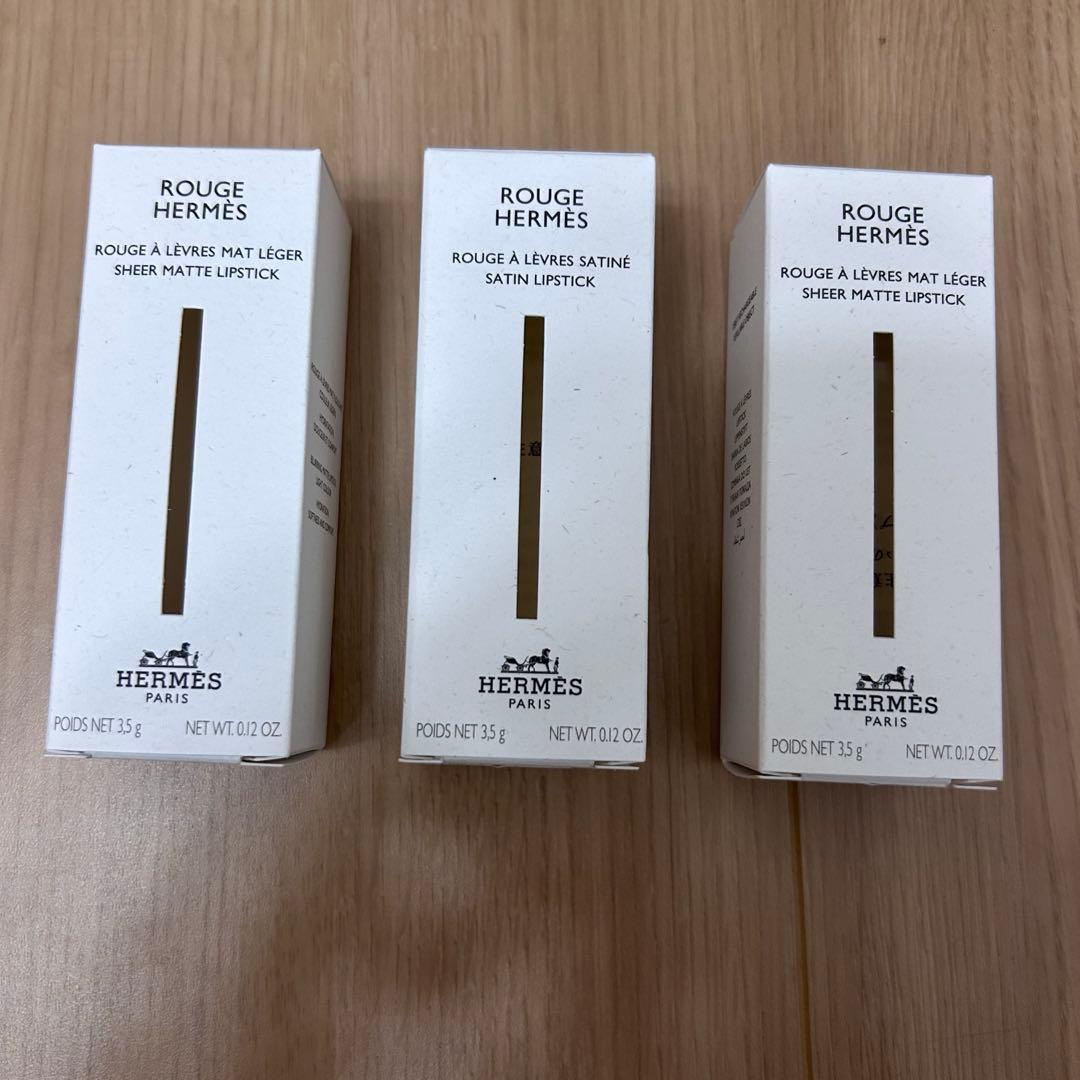 K*a様 K*0様 2025年　秋冬　限定コレクション　ルージュ エルメス 全3