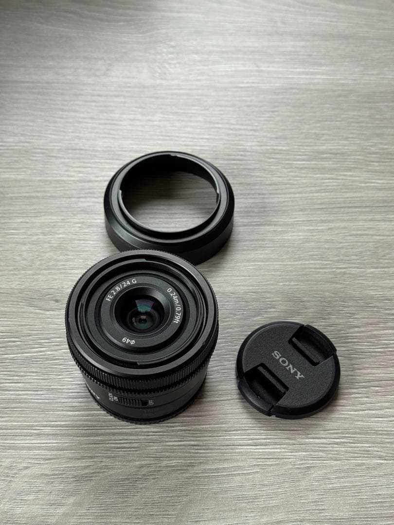 sony SEL24F28G FE24mm F2.8 Gレンズ