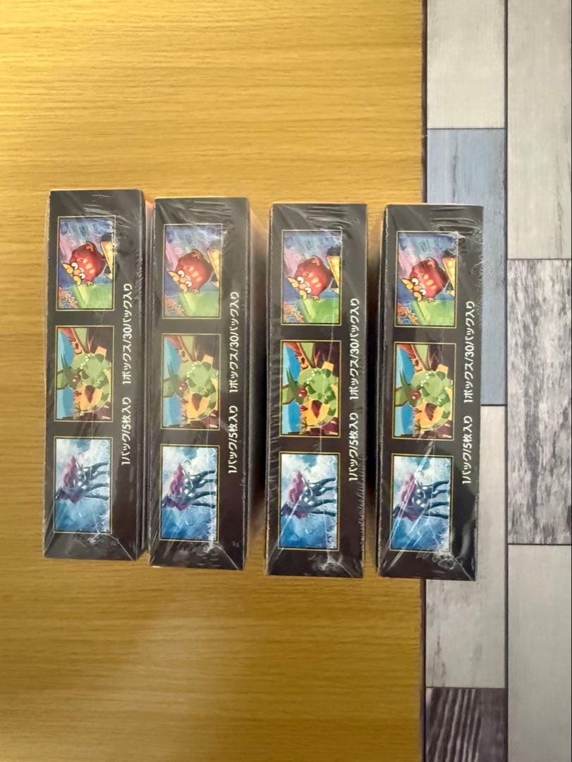 ポケモンカードゲーム インフェルノX 4box