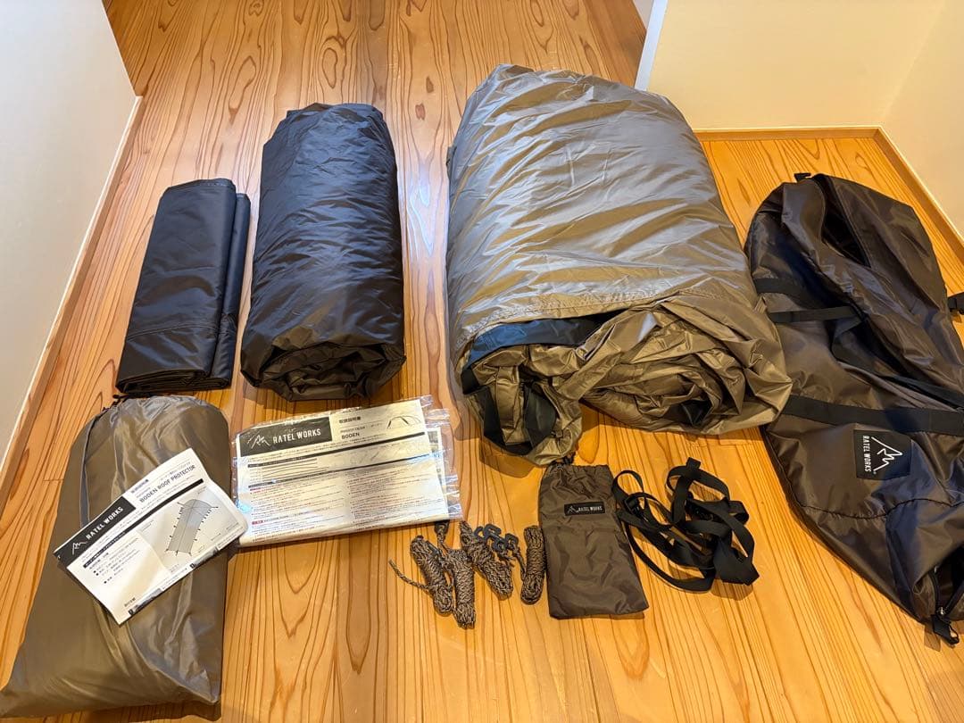 ラーテルワークス　ボーデン　コヨーテブラウン　ルーフプロテクター付き