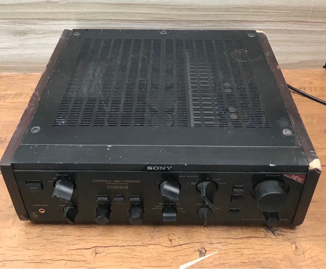 SONY 333ESXⅡ プリメインアンプ　動作良好(F52)